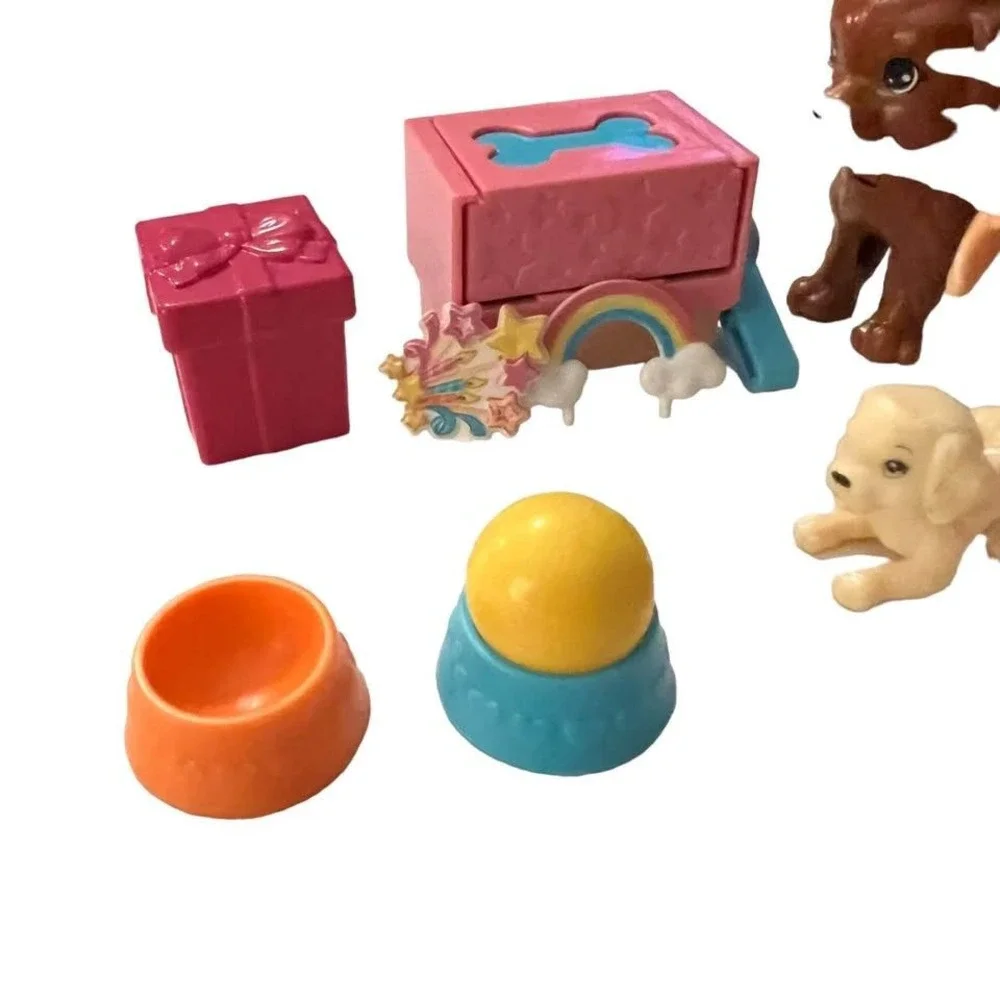 Barbie Puppy Party Playset Incomplete With All Pieces Shown Doll 2 Dogs and More